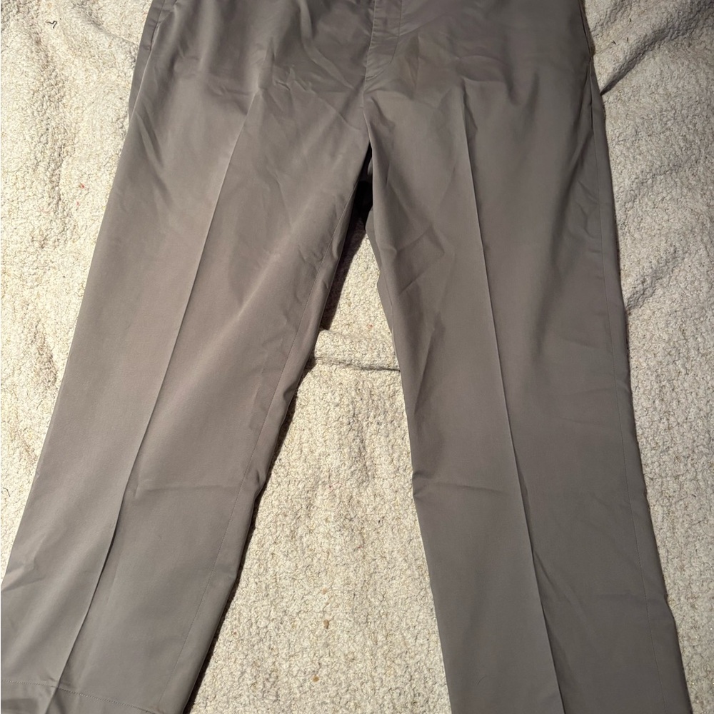 Polo by Ralph Lauren Men's Stretch Straight Fit Brown Pants Size 40x32